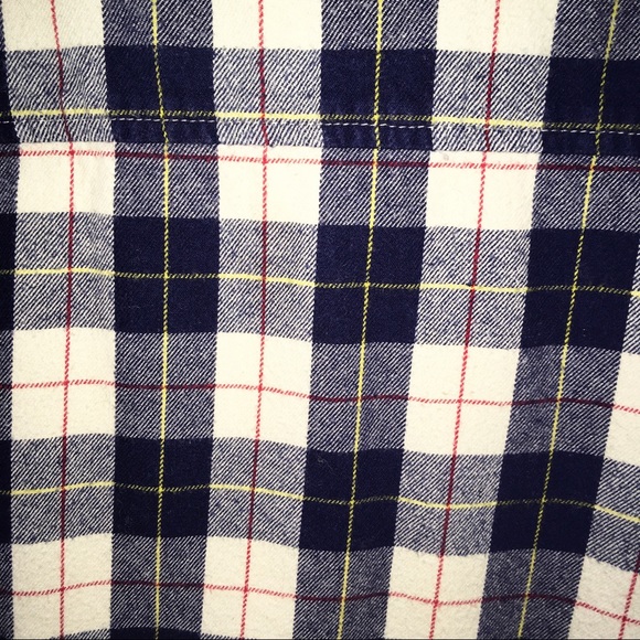 Penfield Boyfriend Fit Plaid Flannel Button Up Top - Picture 8 of 8